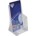 ITALPLAST BROCHURE HOLDER DL CLEAR