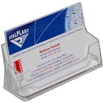 ITALPLAST BUSINESS CARD HOLDER SINGLE TIER CLEAR
