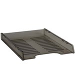 ITALPLAST SLIMLINE MULTI FIT DOCUMENT TRAY A4 SMOKE