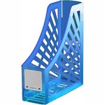 ITALPLAST MAGAZINE STAND NEON BLUE
