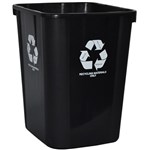 ITALPLAST GREENR TIDY BIN RECYCLE ONLY 32 LITRE BLACK