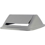 ITALPLAST SWING TOP BIN LID 32 LITRE SPACE GREY