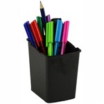 ITALPLAST E RECYCLED PENCIL CUP BLACK