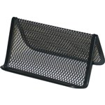 ITALPLAST WIRE MESH BUSINESS CARD HOLDER BLACK
