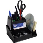 ITALPLAST DESK ORGANISER BLACK