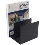ITALPLAST BOOK RACK METAL BLACK