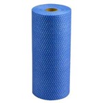 ITALPLAST CLEANING WIPES 300 X 500MM BLUE ROLL 60 SHEETS