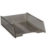 ITALPLAST MULTI FIT DOCUMENT TRAY A4 SMOKE