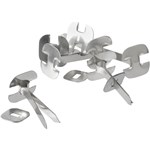 ESSELTE PAPER BINDER 51MM SILVER BOX 100