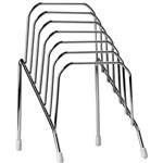 JPM WIRE DESK TOP SORTER 6 SLOT 120 X 205 X 175MM SILVER