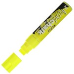 TEXTA JUMBO LIQUID CHALK MARKER WET WIPE CHISEL 15MM YELLOW