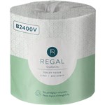 REGAL GREENNSAVE TOILET ROLL WRAPPED 2PLY 400 SHEET WHITE