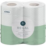 REGAL CLASSIC KITCHEN TOWELS 2PLY 60 SHEET PACK 2