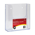 DEFLECTO BROCHURE HOLDER WALL MOUNT A5 CLEAR
