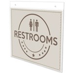 DEFLECTO SIGN HOLDER WALL MOUNT LANDSCAPE A5 CLEAR