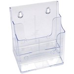 DEFLECTO BROCHURE HOLDER 2TIER A5 CLEAR