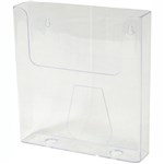 DEFLECTO BLUEPRINT BROCHURE HOLDER WALL MOUNT A4 CLEAR