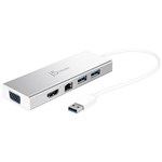 J5CREATE JUD380 USB 30 MINI DOCK SILVER