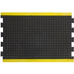 MATTEK MODULAR BUBBLE MAT CENTRE 600 X 900MM YELLOWBLACK