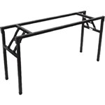 RAPIDLINE FOLDING LEG TABLE FRAME 1800 X 900MM TABLE BLACK