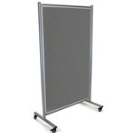 VISIONCHART MODULO MOBILE SCREEN DOUBLE SIDED VELOUR FABRIC 1800 X 1000MM KOALA