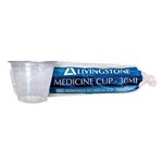 LIVINGSTONE MEDICINE MEASURING CUP 30ML PACK 100