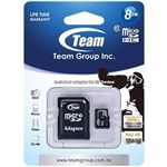 TEAM GROUP MEMORY CARD MICRO SDHC CLASS 10 8GB