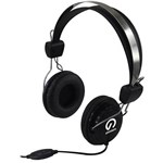 SHINTARO MULTIMEDIA HEADSET WITH INLINE MICROPHONE BLACK