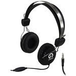 SHINTARO SH105MC STEREO HEADSET WITH INLINE MICROPHONE BLACK
