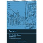 PROTEXT SKETCH BOOK 20 SHEET 100GSM A4 ASSORTED
