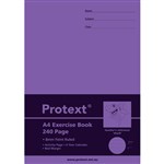 PROTEXT EXERCISE BOOK RULED 8MM 70GSM 240 PAGE A4 SHARK ASSORTED