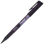 PENTEL NMS50 GREEN LABEL PERMANENT MARKER BULLET 10MM BLACK