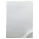 WRITER RECYCLED NOTEPAD RULED 55GSM 80 SHEET A4 WHITE
