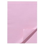 WRITER EXAM PAPER 70GSM 8MM RULED UNPUNCHED 294 X 208MM PINK 500 SHEETS
