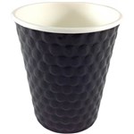 WRITER BREAKROOM DOUBLE WALL PAPER CUP 8OZ BLACK CARTON 500