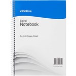 INITIATIVE SPIRAL NOTEBOOK SIDE BOUND 240 PAGE A4