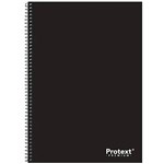 PROTEXT PREMIUM SPIRAL NOTEBOOK PP COVER 120 PAGES A4 BLACK