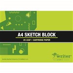 WRITER SKETCH BOOK TOP OPEN 110GSM 50 PAGE A4