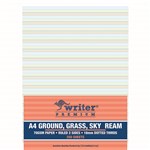 WRITER PREMIUM REAM DOTTED THIRDS 18MM 70GSM 250 SHEETS A4 GROUNDGRASSSKY