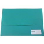 PROTEXT DOCUMENT WALLET HOOK AND LOOP CLOSURE FOOLSCAP PP GREEN