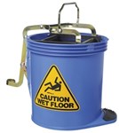 OATES CONTRACTORS WRINGER HEAVY DUTY BUCKET BLUE