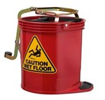 OATES CONTRACTORS WRINGER HEAVY DUTY BUCKET RED