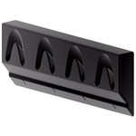 SNUGHOOKS BAG AND HAT HOOK 167 X 480 X 45MM BLACK