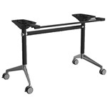 OLG MODULUS FLIP TABLE FRAME TO SUIT 1200  1600MM BLACK