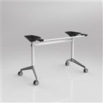 OLG MODULUS FLIP TABLE FRAME TO SUIT 1200  1600MM WHITE