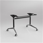 OLG MODULUS FLIP TABLE FRAME TO SUIT LGE 1200  1600MM BLACK