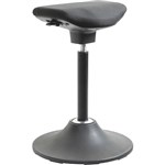 PERGO VEE PERCHING STOOL 4D SEAT MOVEMENT DISC BASE BLACK