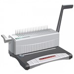 QUPA S60 MANUAL BINDING MACHINE PLASTIC COMB GREY