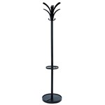 ALBA BRIO COAT RACK BLACK