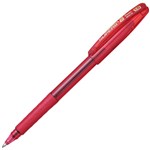 PENTEL BK401 SUPERB G BALLPOINT PEN 10MM RED BOX 12